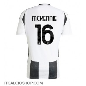 Juventus Weston McKennie #16 Prima Maglia 2024-25 Manica Corta